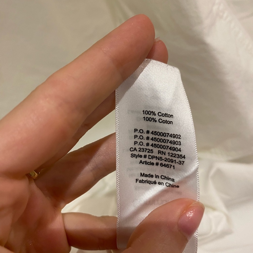 Women’s community oversized white shirt size 1 - Picture 3 of 4